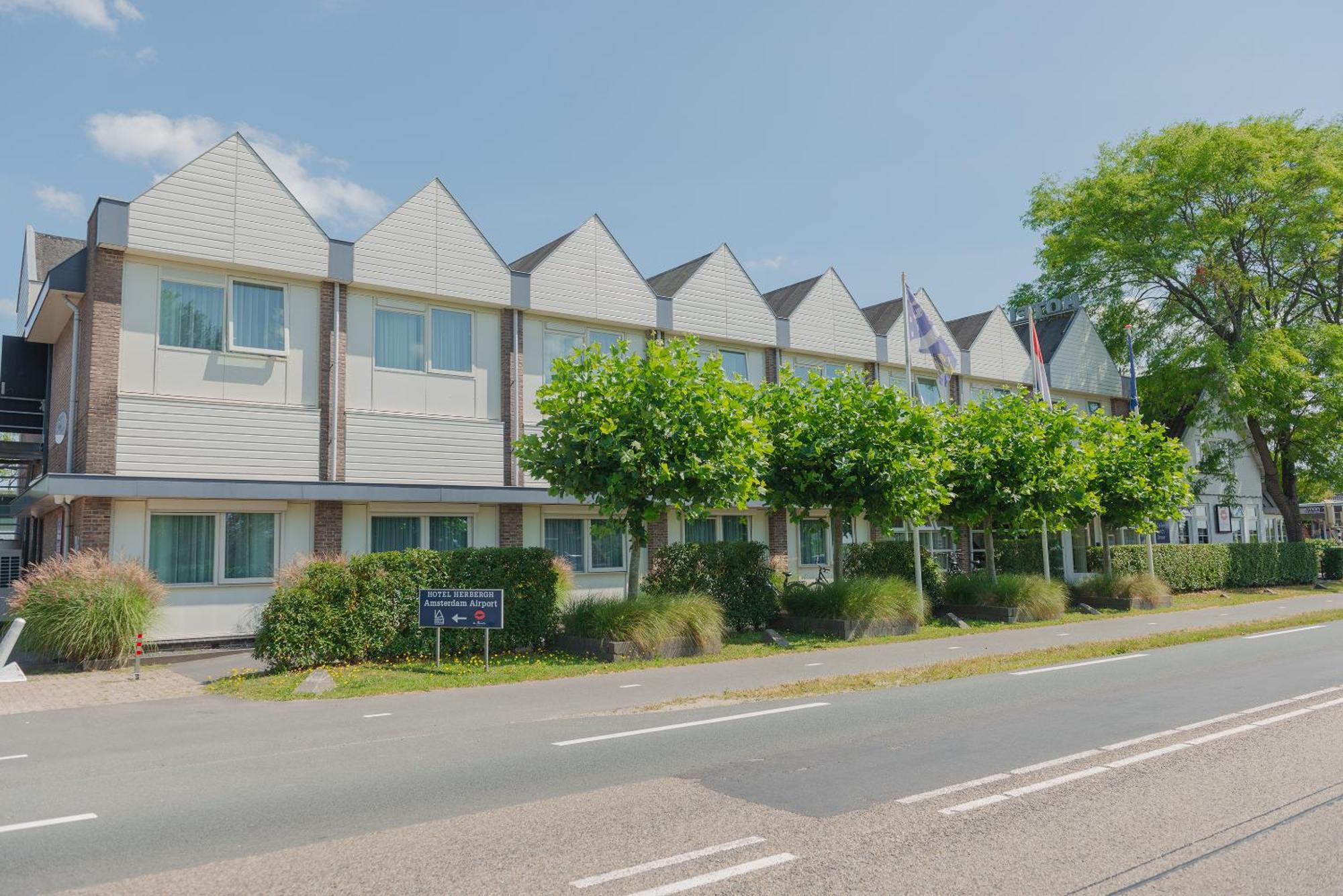 Boutique Hotel Herbergh Amsterdam Airport Free Parking Badhoevedorp Eksteriør bilde